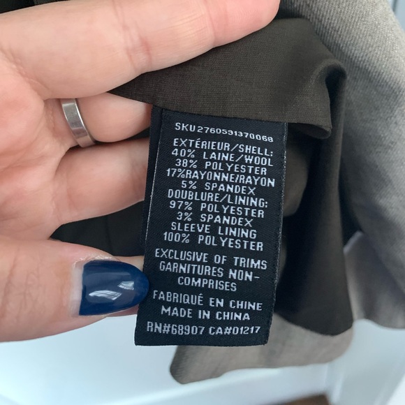 Stretch Wool Blazer - Picture 4 of 5